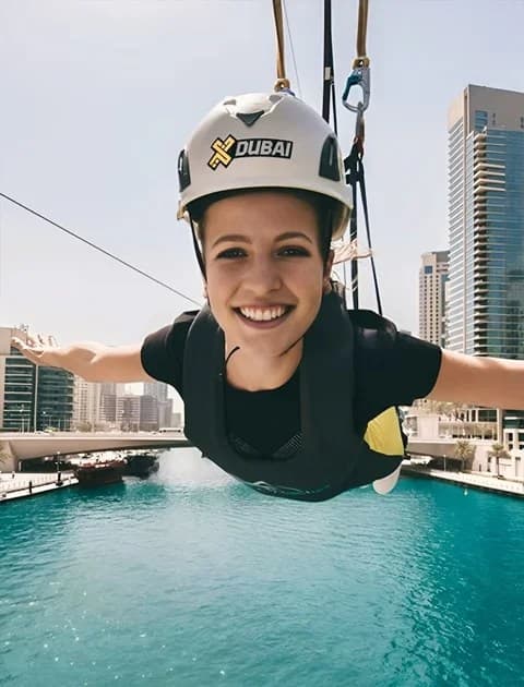 XLine Dubai Marina Zipline