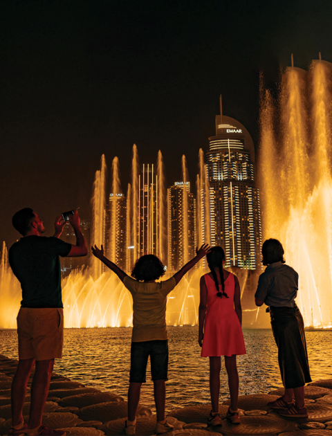 Dubai Fountain Boardwalk Experience