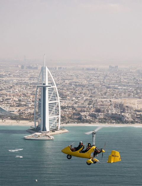 Gyrocopter Flight