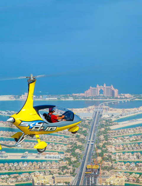 Gyrocopter Flight