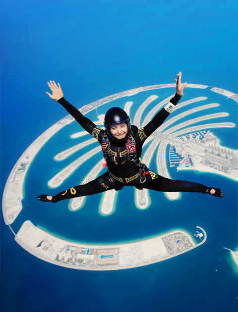 Skydive The Palm Dubai