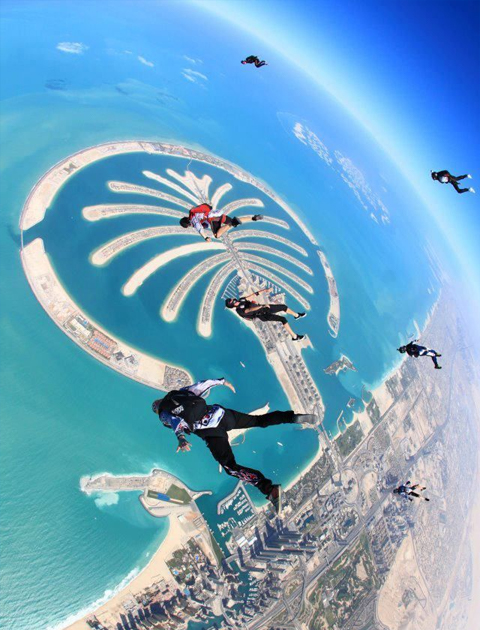 Skydive The Palm Dubai