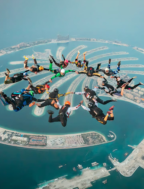 Skydive The Palm Dubai