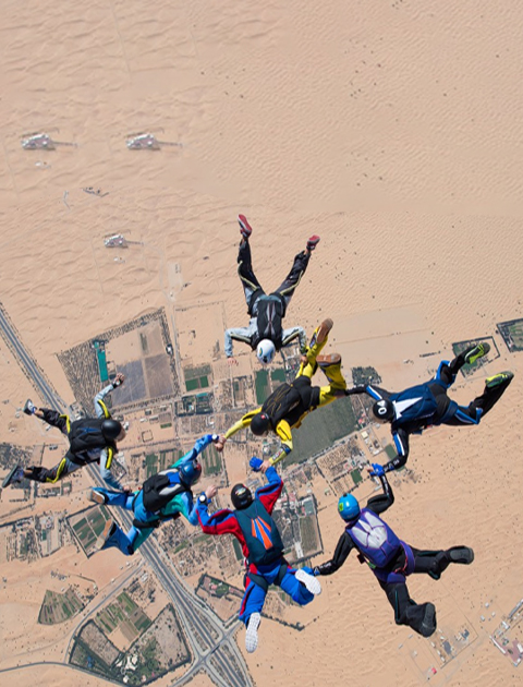 Skydive Dubai – Desert drop zone Experience