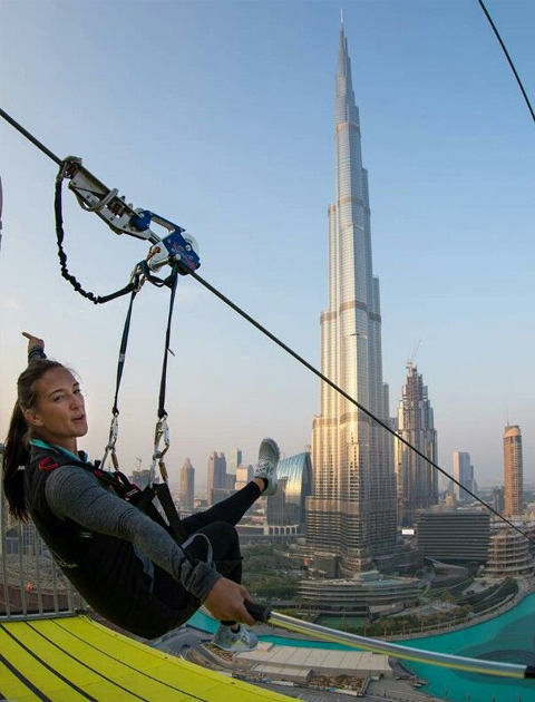 X-Line Dubai Marina Zipline
