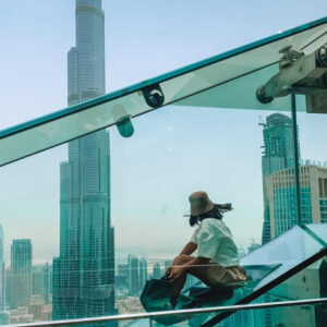 Glass Slide – Sky Views Dubai